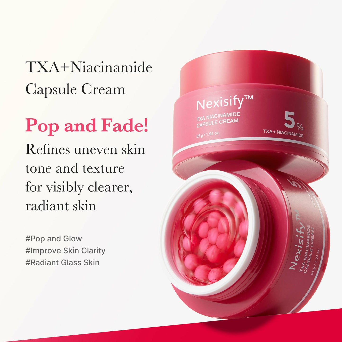 Radiant Capsule Cream Trio | Brighten • Firm • Soothe
