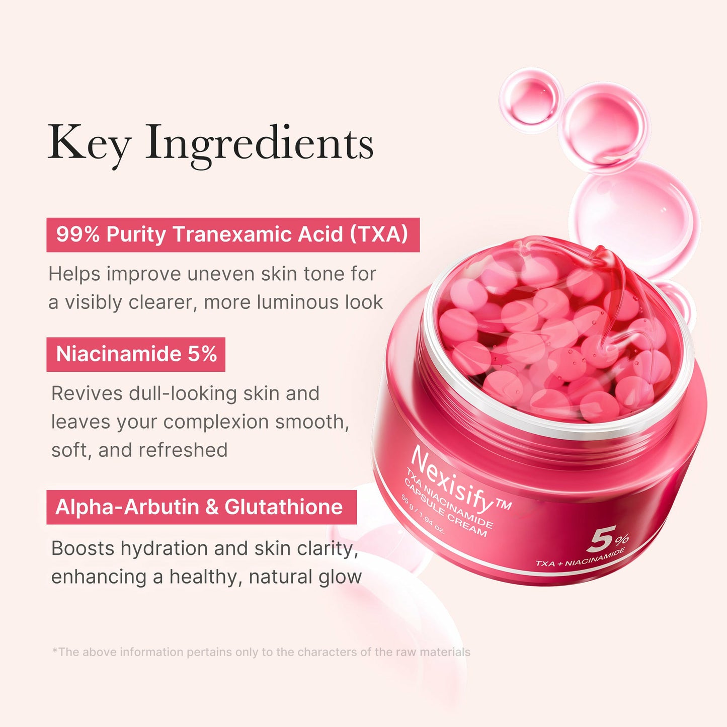 Radiant Capsule Cream Trio | Brighten • Firm • Soothe