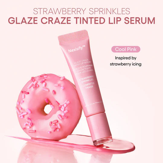 Glaze Craze Tinted Lip Serum| Visibly Plump & High Shine