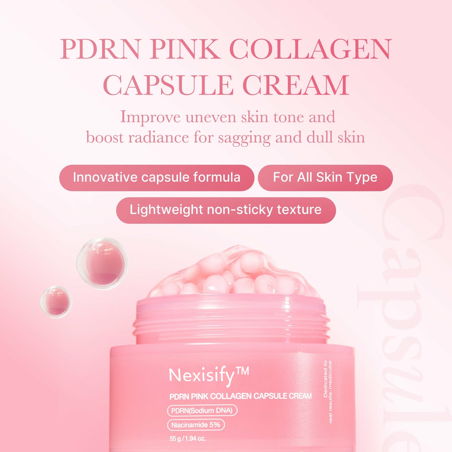 Radiant Capsule Cream Trio | Brighten • Firm • Soothe