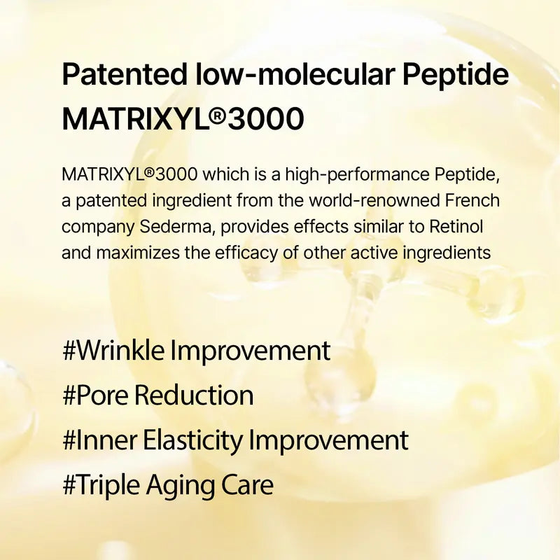 The Vita A Retinal Shot Tightening Booster - 0.1% Liposomized Retinal + 3% Matrixyl, Pore Minimizer & Wrinkle Reducer, A-Shot™ Tech for Firmer Skin, 15ml
