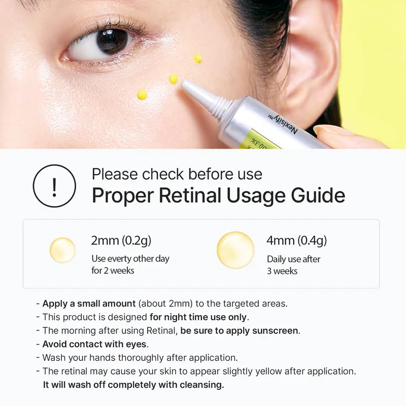 The Vita A Retinal Shot Tightening Booster - 0.1% Liposomized Retinal + 3% Matrixyl, Pore Minimizer & Wrinkle Reducer, A-Shot™ Tech for Firmer Skin, 15ml