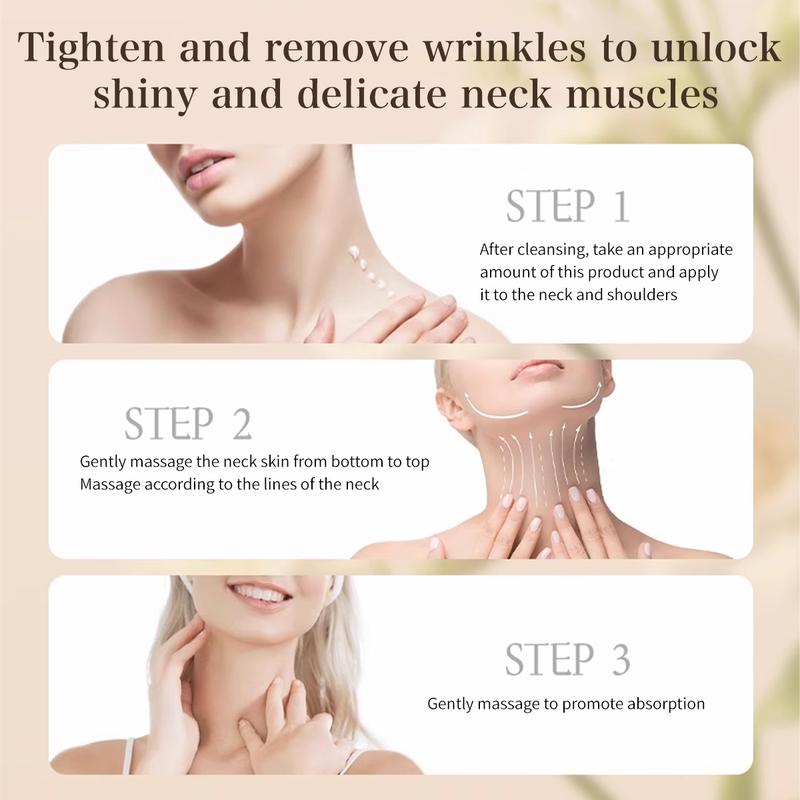 Nexisify™ Moisturizing & Firming Neck Cream, Reduces Fine Lines & Wrinkles, Silky Texture