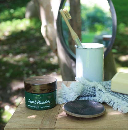 Nexisify™ Pearl Powder Remineralizing Tooth Scrub: Natural Tooth Powder with Hydroxyapatite & Pearl Powder | Enamel Repair, Natural Whitening & Oral Microbiome Balance