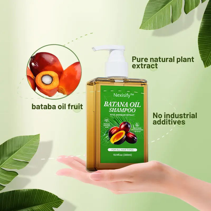 Batana Oil Shampoo: Growth - Boosting, Strengthening & Cleansing with Natural Extracts