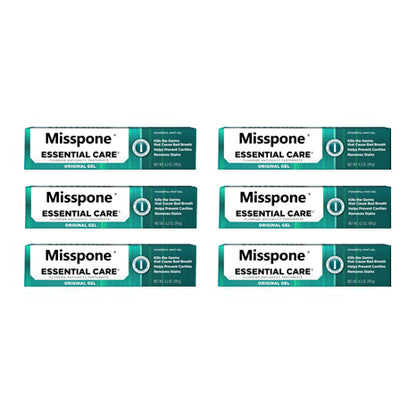 Misspone® Essential Care Toothpaste – 6 - in - 1 Whitening + Total Care