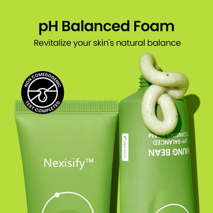 Deep Pore Cleansing with Cleansing Trio: Mung Bean Cleansing Oil & Cleansing Foam & Clay Mask | Fragrance-Free | Pore Care Start with Mung Bean | Korean Skin Care | Suitable for Sensitive Skin