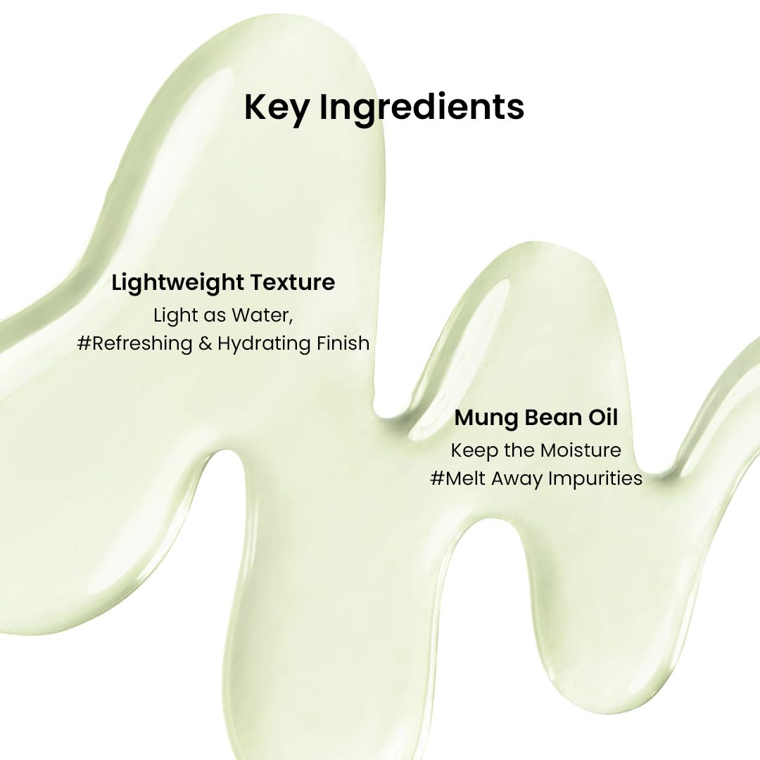 Deep Pore Cleansing with Cleansing Trio: Mung Bean Cleansing Oil & Cleansing Foam & Clay Mask | Fragrance-Free | Pore Care Start with Mung Bean | Korean Skin Care | Suitable for Sensitive Skin