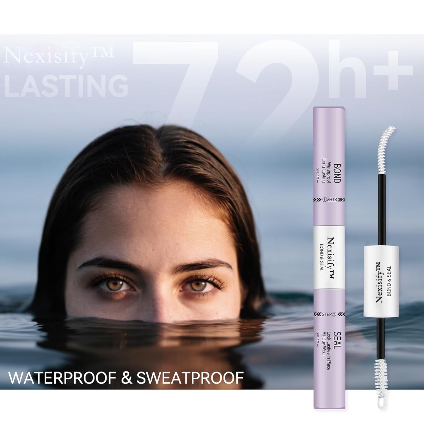 2-in-1 Lash Bond and Seal (Clear Bond)