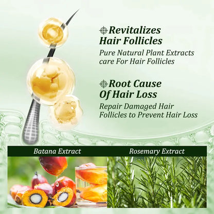 Batana Oil Shampoo: Growth - Boosting, Strengthening & Cleansing with Natural Extracts