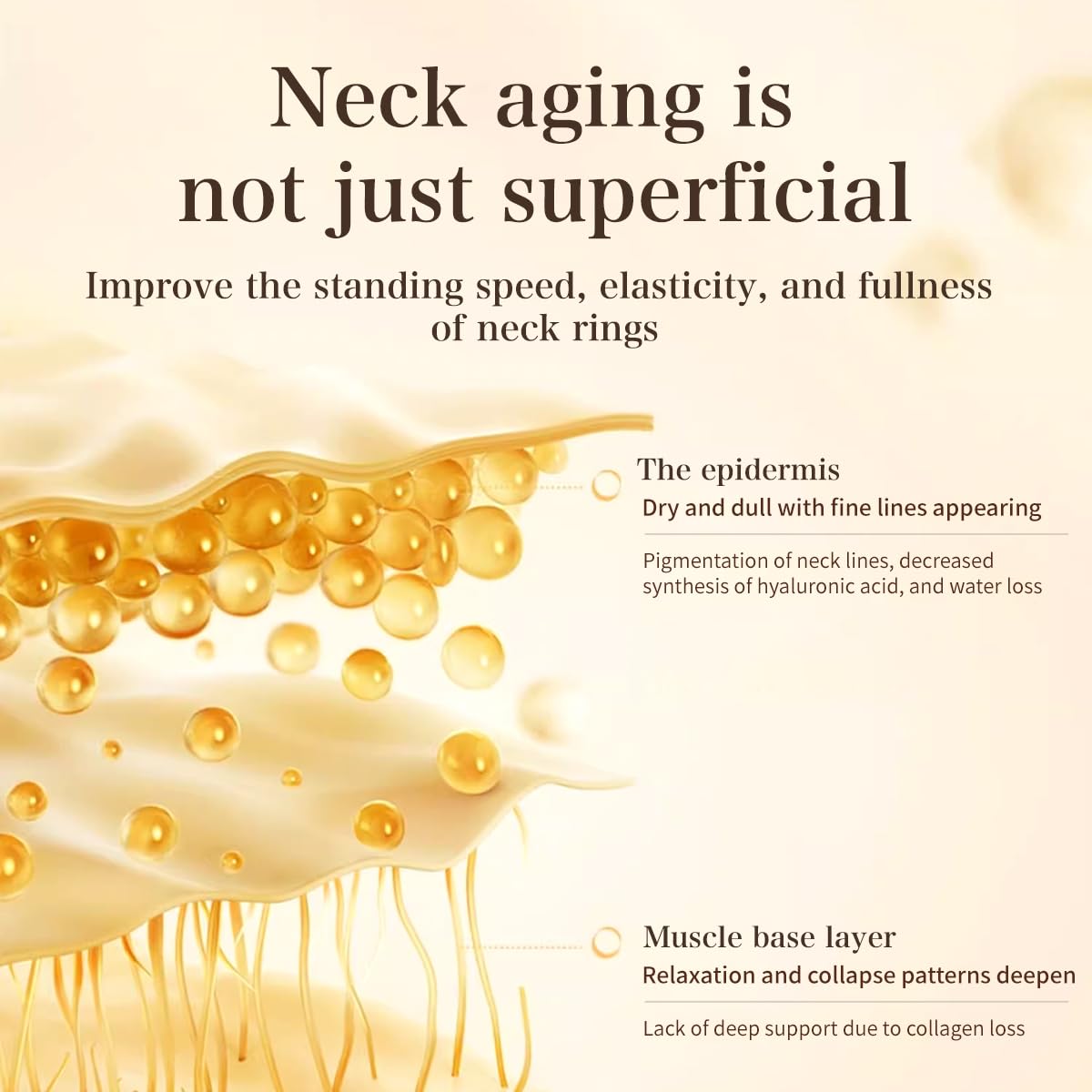 Nexisify™ Moisturizing & Firming Neck Cream, Reduces Fine Lines & Wrinkles, Silky Texture