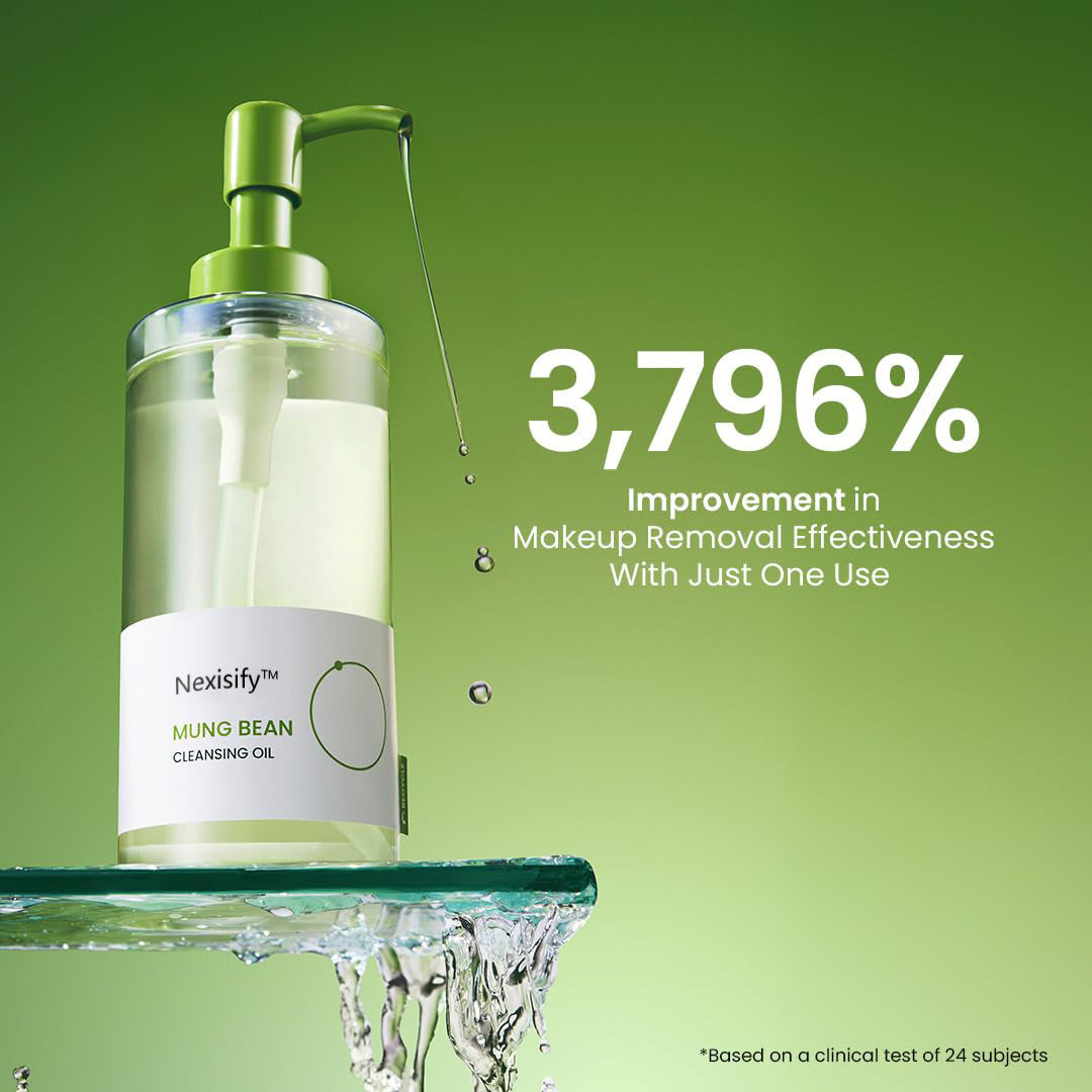 Deep Pore Cleansing with Cleansing Trio: Mung Bean Cleansing Oil & Cleansing Foam & Clay Mask | Fragrance-Free | Pore Care Start with Mung Bean | Korean Skin Care | Suitable for Sensitive Skin