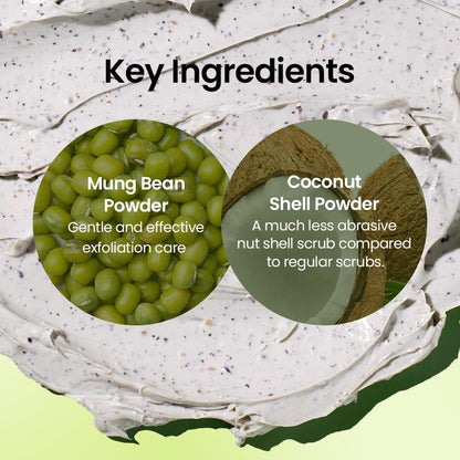Deep Pore Cleansing with Cleansing Trio: Mung Bean Cleansing Oil & Cleansing Foam & Clay Mask | Fragrance-Free | Pore Care Start with Mung Bean | Korean Skin Care | Suitable for Sensitive Skin