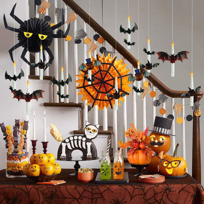 🎃Flameless Candles with Magic Wand Remote for Halloween Decor