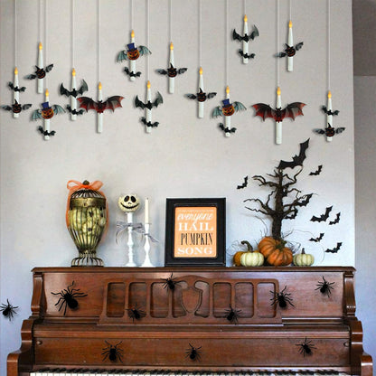 🎃Flameless Candles with Magic Wand Remote for Halloween Decor