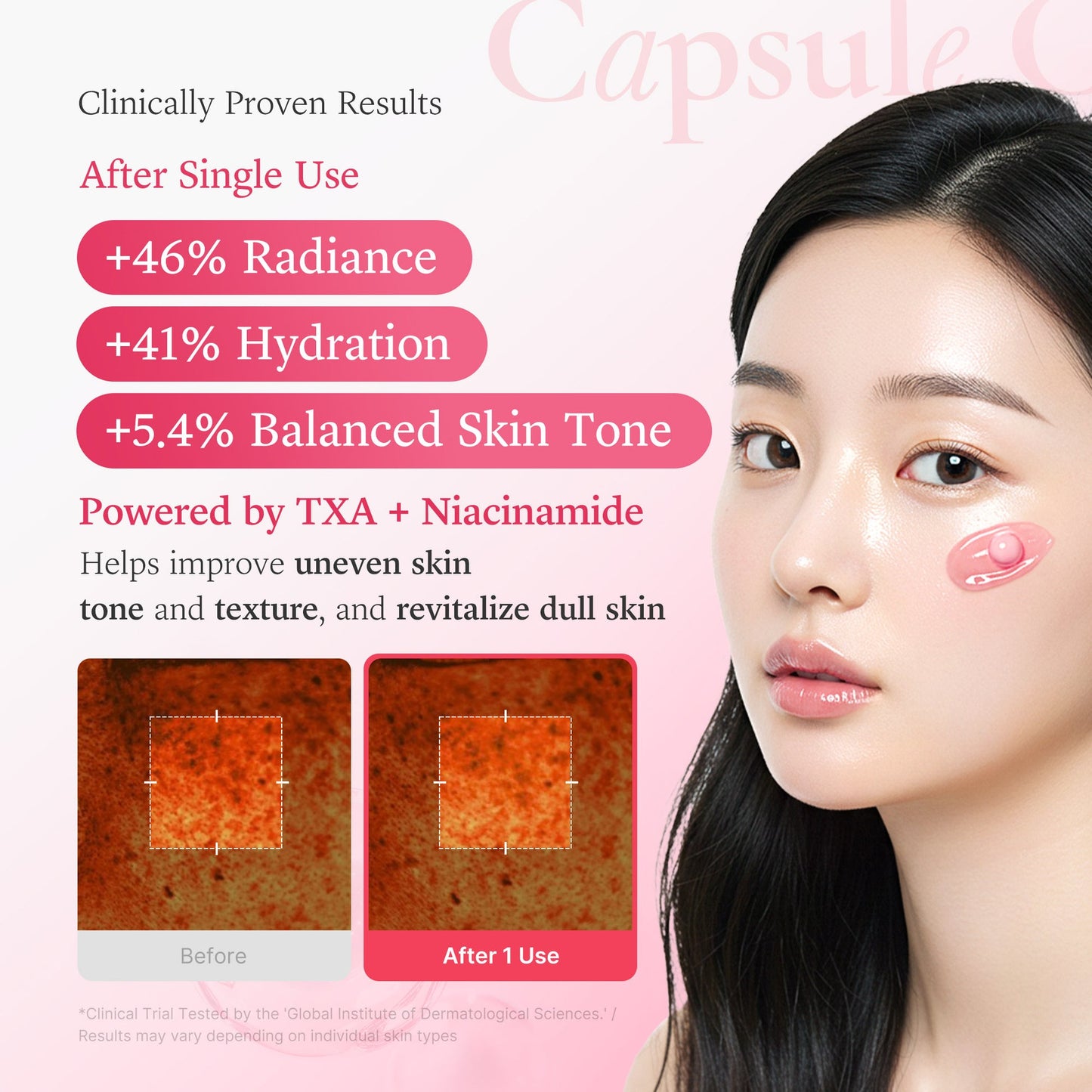 Radiant Capsule Cream Trio | Brighten • Firm • Soothe