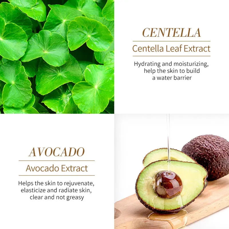 Avocado Eye Mask: 60-Piece Hydra-Restore for Dark Circles & Puffiness | Moisturizing & Brightening Skincare Gift