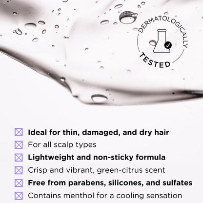 Scalp Revitalizing Solution Hair Thickening Roll On Serum, For Hair loss, Thinning Hair, Korean Hair Care