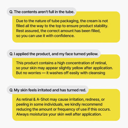 The Vita A Retinal Shot Tightening Booster - 0.1% Liposomized Retinal + 3% Matrixyl, Pore Minimizer & Wrinkle Reducer, A-Shot™ Tech for Firmer Skin, 15ml